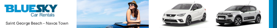Blue Sky Car Rentals in Naxos