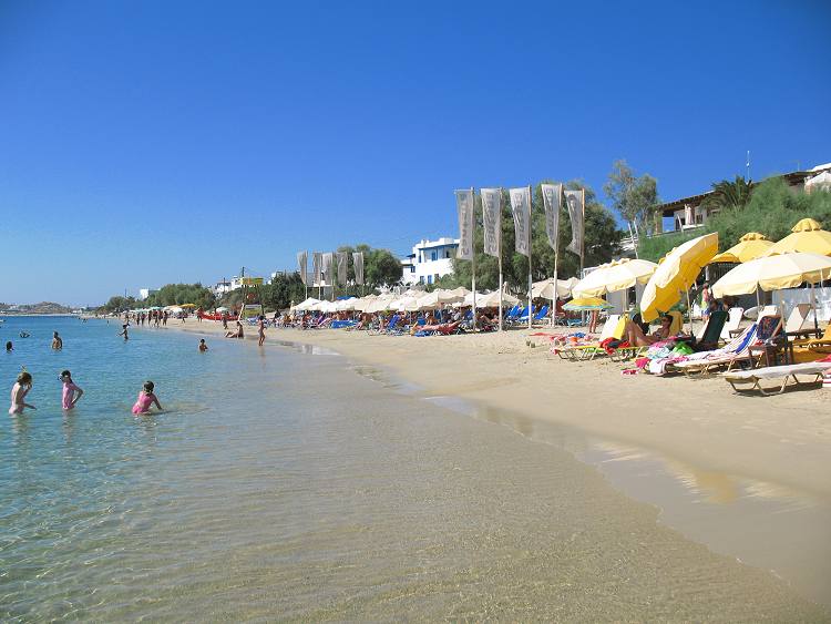 Agia Anna Beach Resort in Naxos